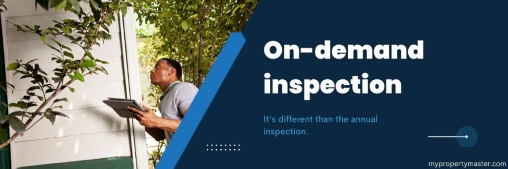 on demand inspection