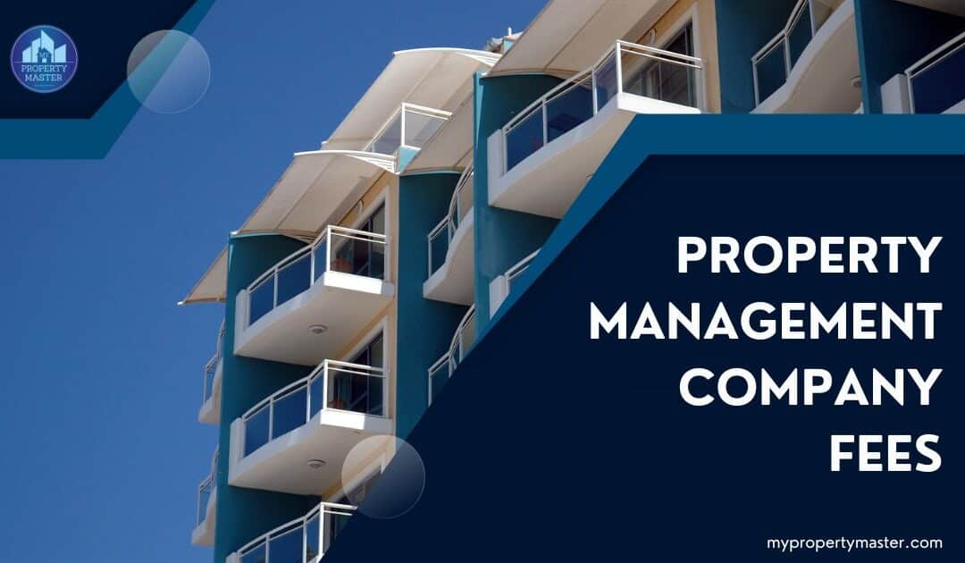Apartments, property management company fees