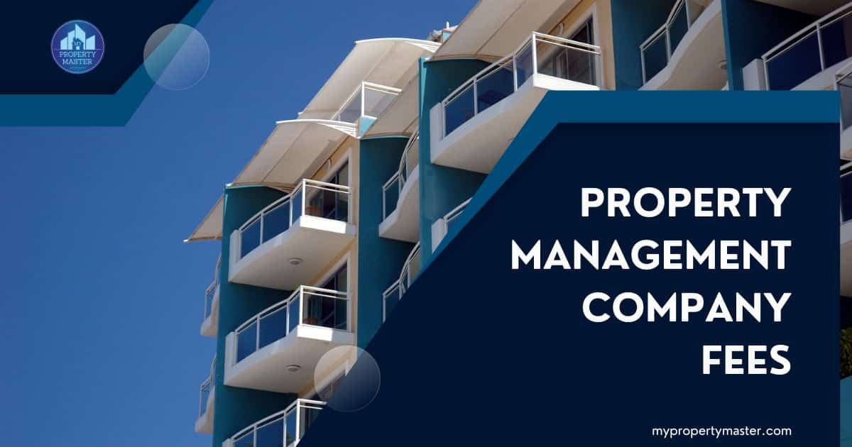 How much does a property management company charge?
