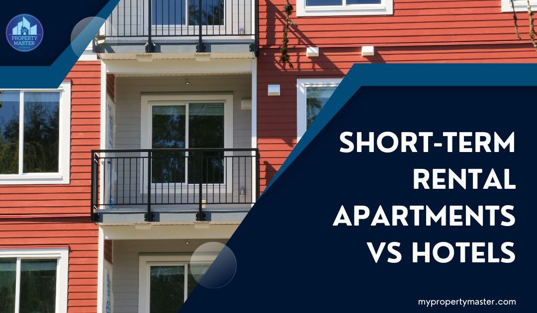 short-term rental apartments vs hotels