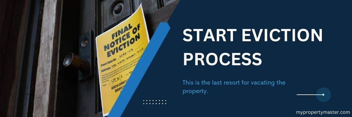 Start eviction process