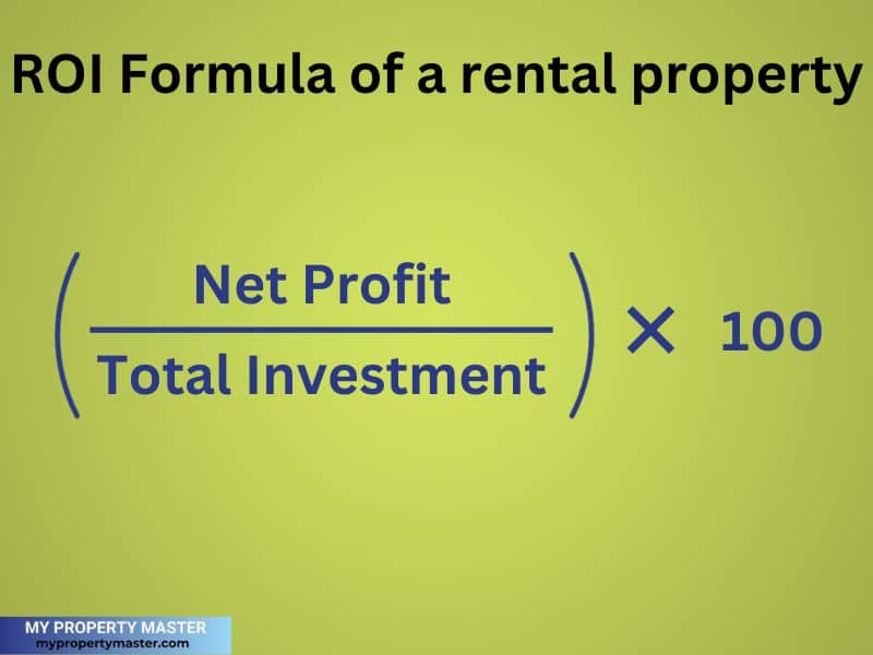 ROI formula in the rental property investment