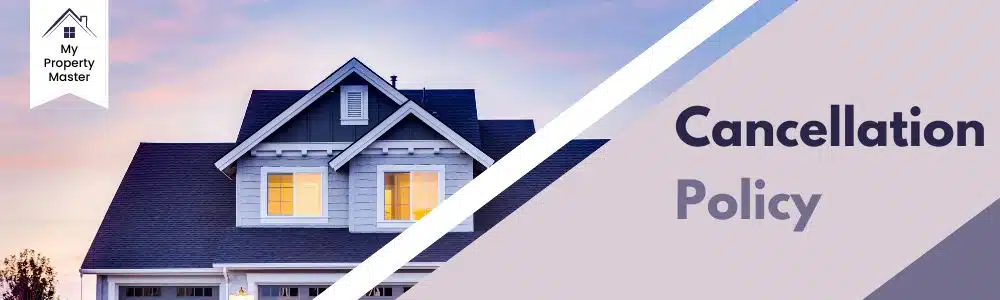 Property management company cancellation policy
