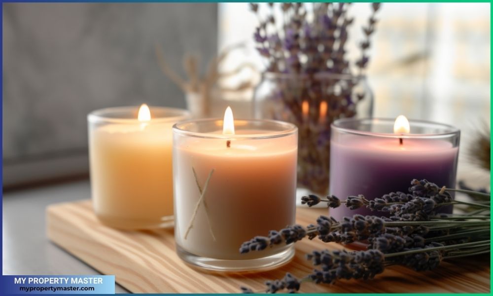 Scented Lavender Candles